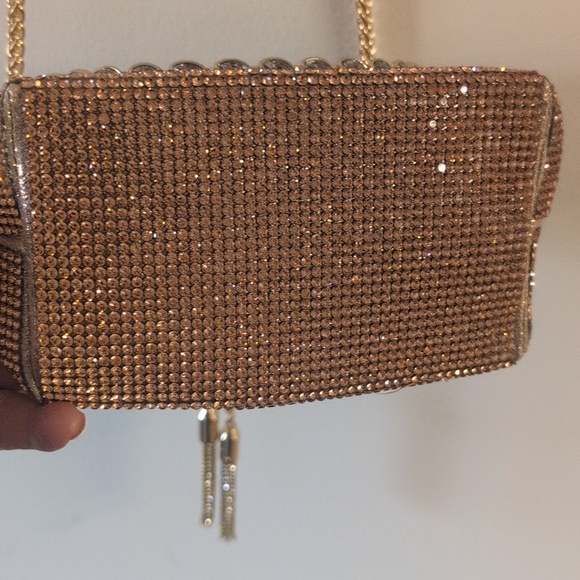 Crystal Rhinestone Crossbody- Handbag - Picture 5 of 8